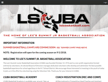 Tablet Screenshot of lsbasketball.com